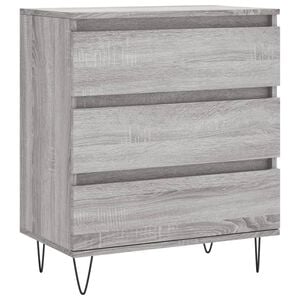 vidaXL Buffet Sonoma gris 60x35x70 cm Bois d'ing&eacute;nierie