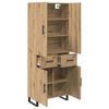 vidaXL Haut Armoire 2 pcs Ch&ecirc;ne artisanal 69,5 x 34 x 180 cm