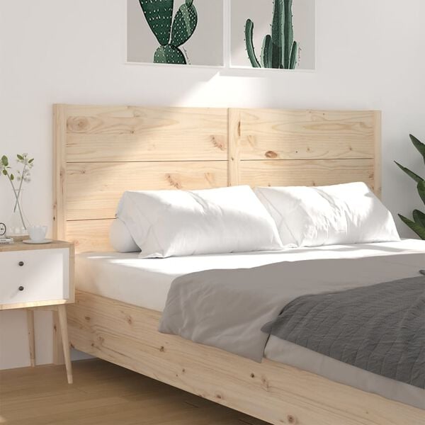 vidaXL Tête de lit 166x4x100 cm Bois massif de pin