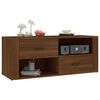 vidaXL Meuble TV Ch&ecirc;ne marron 100x35x40 cm Bois d'ing&eacute;nierie
