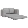 vidaXL Canap&eacute;-Lit 60cm Gris nuage tissu