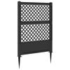 vidaXL Trellis avec pique Anthracite 99 x 6 x 165 cm PP