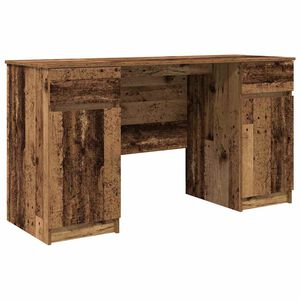 vidaXL Bureau Bois ancien 140 x 49 x 76 cm Bois d'ing&eacute;nierie