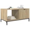 vidaXL Table basse Ch&ecirc;ne Sonoma 90 x 49 x 46 cm Bois d'ing&eacute;nierie