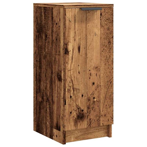 vidaXL Armoire &agrave; chaussures vieux bois 29,5x35x70 cm bois ing&eacute;nierie