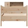 vidaXL Cadre de lit sans matelas 75x190 cm bois de pin massif