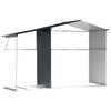 vidaXL Abri de jardin anthracite 277x192,5x179 cm acier galvanisé