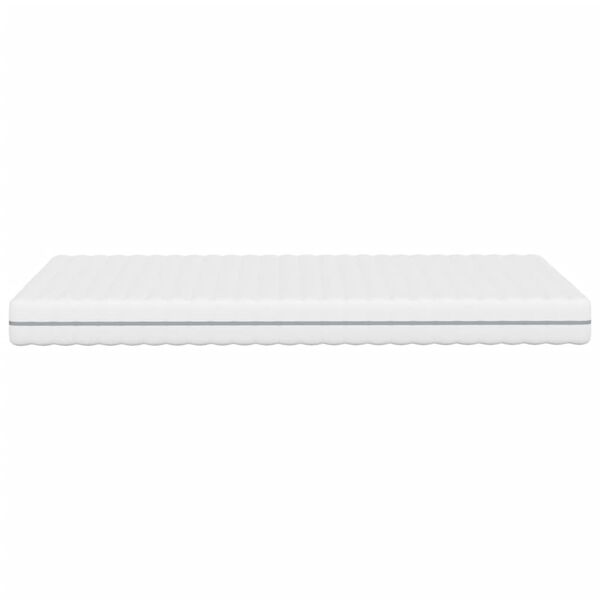 vidaXL Matelas en mousse moyennement doux 120x200 cm
