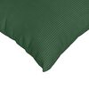 vidaXL Coussins de canap&eacute; 2 pcs Vert fonc&eacute; 80 x 40 cm
