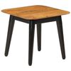 vidaXL Table basse 45x45x40 cm bois de manguier solide et fer