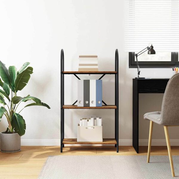 vidaXL &Eacute;tag&egrave;re Bois ancien 60 x 30 x 109 cm Bois d'ing&eacute;nierie