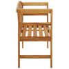 vidaXL Banc de jardin 120 cm bois d'acacia solide