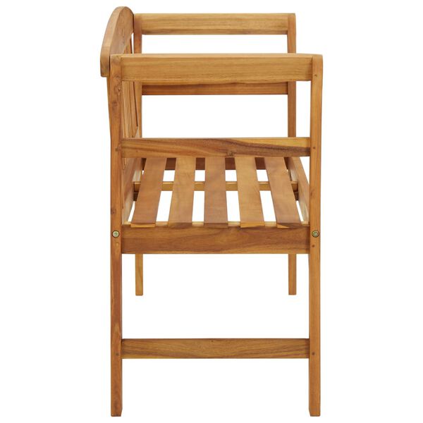 vidaXL Banc de jardin 120 cm bois d'acacia solide
