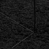vidaXL Tapis shaggy PAMPLONA poils longs moderne noir &Oslash; 120 cm