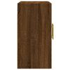 vidaXL Armoire murale chêne marron 60x31x60 cm bois d'ingénierie