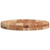 vidaXL Dessus de table rond Ø40x4 cm bois massif d'acacia