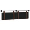 vidaXL T&ecirc;te de lit suspendue Marron 190 x 55 x 5 cm Simili cuir