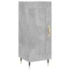 vidaXL Buffet Gris b&eacute;ton 34,5x34x90 cm Bois d'ing&eacute;nierie