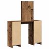 vidaXL Table de Toilette Marron 102 x 33 x 135 cm Bois d'ingénierie