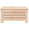 vidaXL Repose-pied de jardin 62x63,5x32 cm bois de pin massif