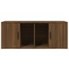 vidaXL Meuble TV Chêne marron 100x35x40 cm Bois d'ingénierie