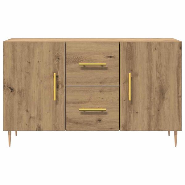 vidaXL Buffet chêne artisanal 100x36x60 cm bois d'ingénierie