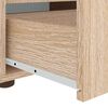 vidaXL Meuble TV VISNES ch&ecirc;ne sonoma 100x40x38 cm bois d'ing&eacute;nierie