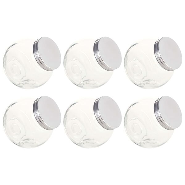 vidaXL Bonbonni&egrave;res 6 pcs 15,5x10,5x15 cm 1400 ml
