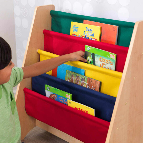 KidKraft Biblioth&egrave;que &agrave; &eacute;lingue pour enfants 61x29,9x71,1 cm 14226