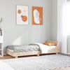 vidaXL Cadre de lit sans matelas 100x200 cm bois massif de pin