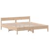 vidaXL Cadre de lit sans matelas 200x200 cm bois massif de pin