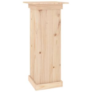 vidaXL Support &agrave; fleurs 40x40x90 cm Bois de pin solide