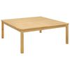 vidaXL Table basse de jardin 110x110x45 cm Bois solide d'acacia