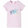 vidaXL T-shirt pour enfants lilas 116