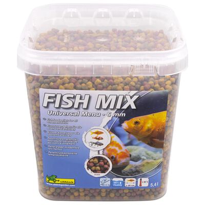 Ubbink Nourriture pour poissons Fish Mix Universal Menu 6 mm 5,4 L
