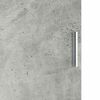 vidaXL Meuble de Rangement Gris béton 31,5 x 32 x 124 cm