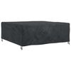 vidaXL Housse pour meubles Uni Noir 210 x 200 x 70 cm 210D