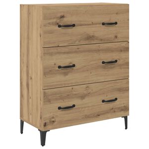 vidaXL Buffet avec tiroir Ch&ecirc;ne artisanal 69,5 x 34 x 90 cm