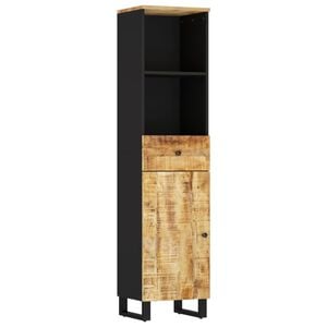 vidaXL Armoire de salle de bain 38x33x160 cm bois massif de manguier