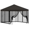vidaXL Abri de jardin avec parois 3 x 3 m Anthracite