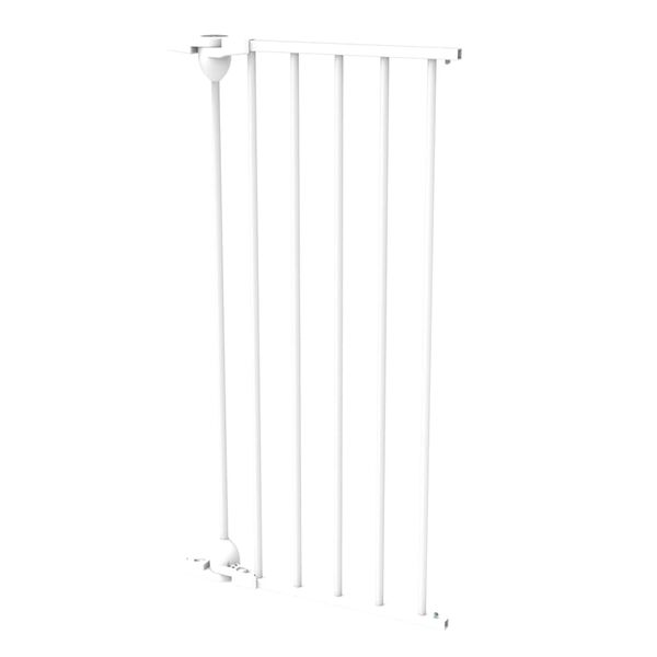 Noma Rallonge de barri&egrave;re de s&eacute;curit&eacute; Modular 36 cm M&eacute;tal Blanc