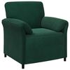 vidaXL Canap&eacute; 1 place Vert fonc&eacute; 88 x 83 x 95 cm Velours