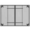 vidaXL Ensemble &agrave; manger de jardin 5 pcs anthracite m&eacute;tal maille