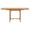 vidaXL Salon de jardin 7 pcs Bois de teck massif