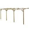 vidaXL B-Stock Pergola inclin&eacute;e 2x5x2,2 m Bois massif de pin impr&eacute;gn&eacute;
