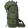 vidaXL Sac à dos en style d'armée 65 L Vert