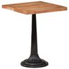 vidaXL Table de bistro 60x60x76 cm Bois d'acacia massif