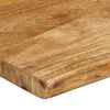 vidaXL Dessus de table 70x40x2,5 cm bord vivant bois massif manguier