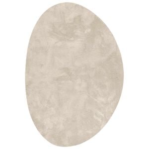 vidaXL Tapis de surface HUARTE Beige 160 x 230 cm Polyester
