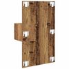 vidaXL Cabinet de chevet 2 pcs Bois ancien 50 x 32,5 x 80cm